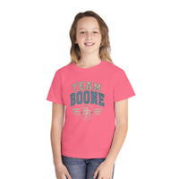 Team Boone Youth Tee | Vintage Athletic Logo, Crewneck Short Sleeve - image 2