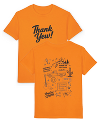 Thank Yew graphic tee | Youth Athletic Tee - image 1