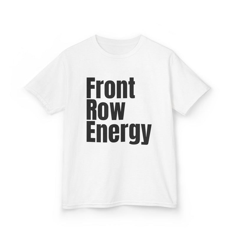 Front Row Energy Tee — Perfect Kids' Concert Shirt